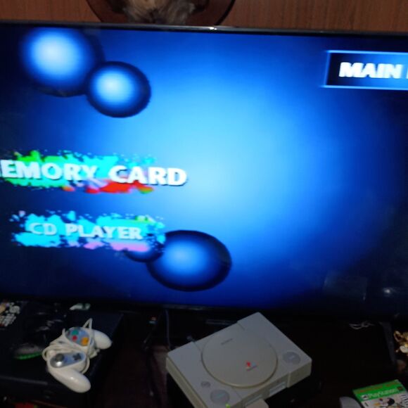 Sony PlayStation 1 PS1 SCPH-3000 Video Game Console Powers On For Parts - Picture 1 of 16